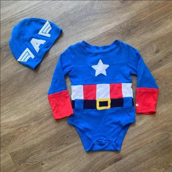 SOLD Disney Marvel Captain America Toddler Costume - Picture 2 of 5
